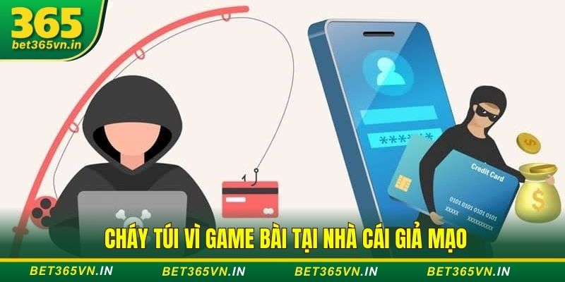 Cháy túi vì game bài tại nhà cái giả mạo