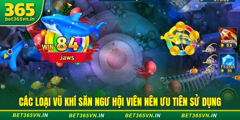 Các loại vũ khí săn ngư 