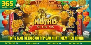 Top 5 game nổ hũ có RTP cao nhất